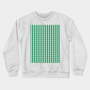 Southern Green Gingham Crewneck Sweatshirt